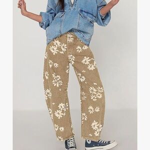 Amazon nwot Floral barrel pants
